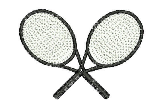 Crossed Badminton Embroidery Review