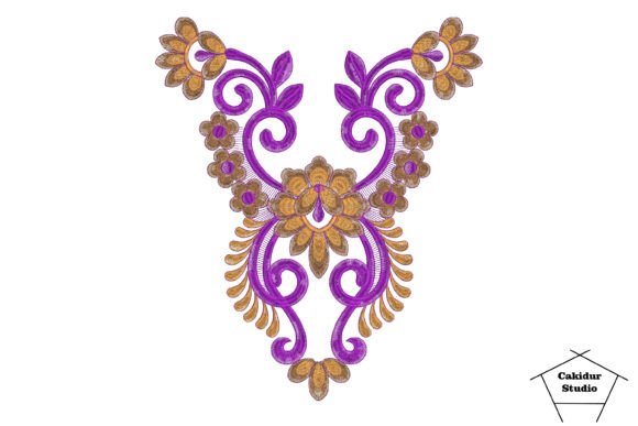 Flapping Brown Flowers Embroidery Review