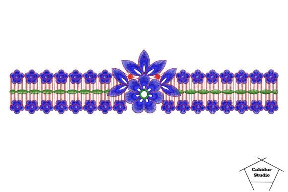 Floral Belt Border Review for Embroidery Projects