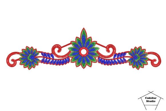 Floral Spiral Wings Flower Embroidery Review