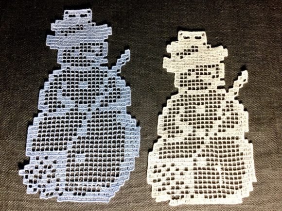 FSL Snowman Embroidery Design