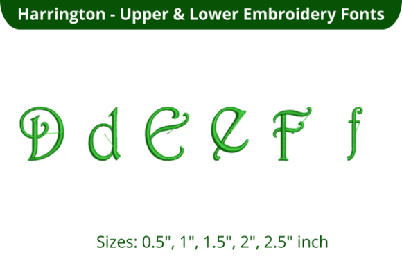 Harrington Font DEF Review for Small Business Merchandise