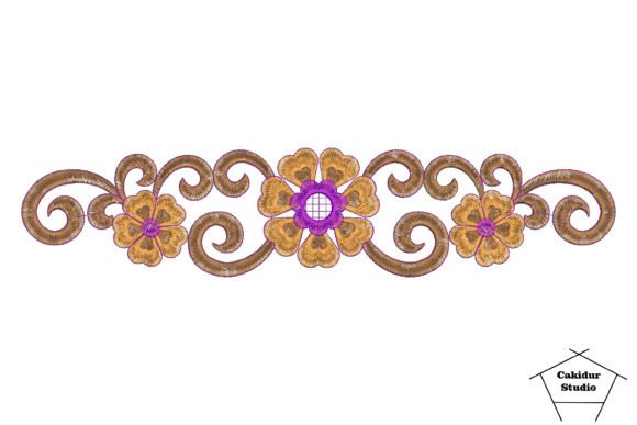 Trio Purple Cores Embroidery Review