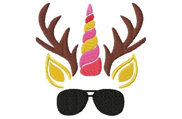 Unicorn Reindeer Sunglasses